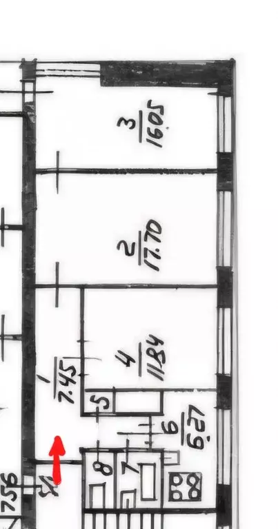 3-к кв. Санкт-Петербург ул. Руднева, 8К2 (65.6 м) - Фото 0