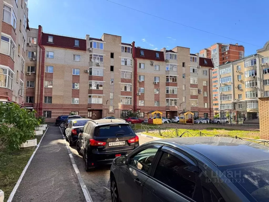 2-к кв. Татарстан, Казань Меридианная ул., 3 (62.4 м) - Фото 0