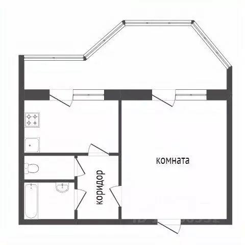 2-к кв. Красноярский край, Красноярск ул. Чернышевского, 98 (48.0 м) - Фото 2