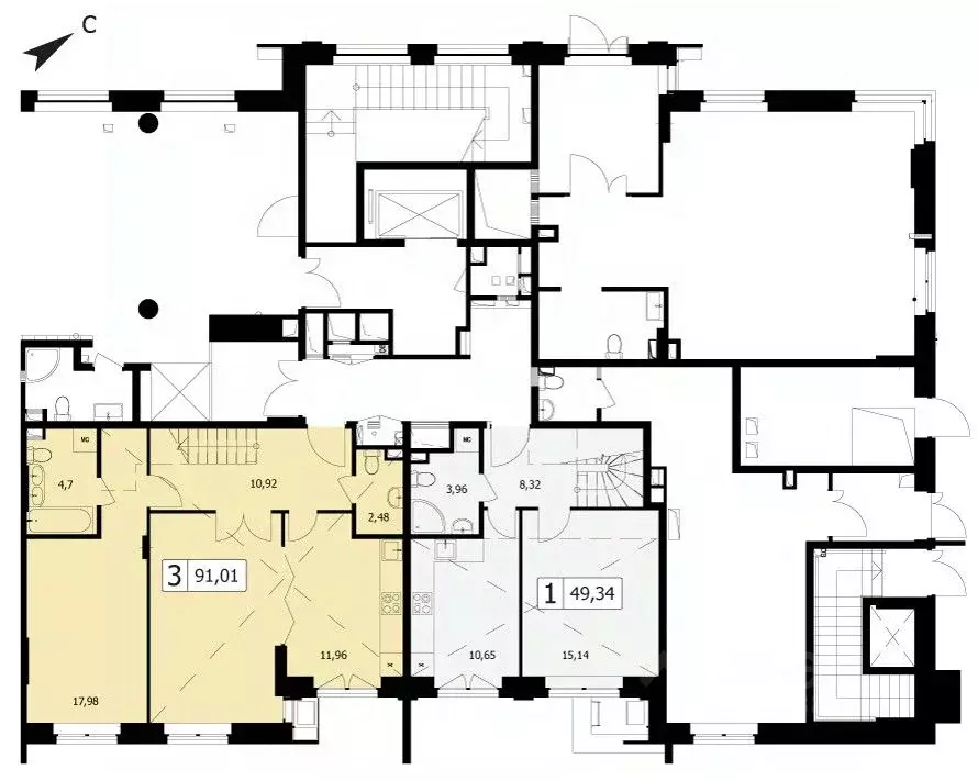 1-к кв. Москва ул. Маршала Тимошенко, 8 (38.5 м) - Фото 1