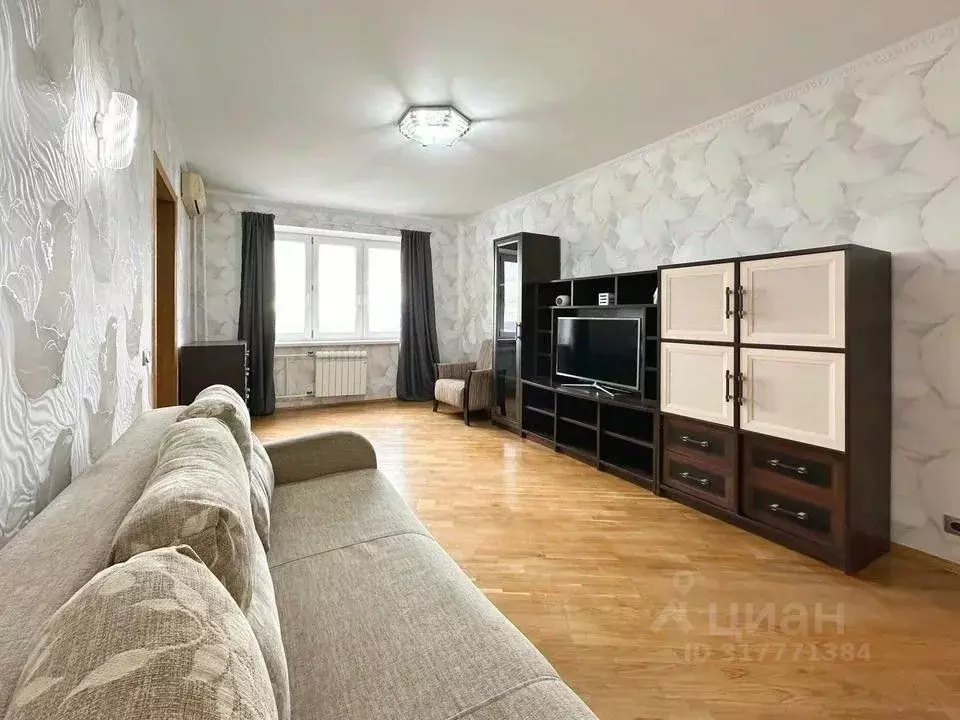 1-к кв. Москва ул. Большая Набережная, 19к1 (45.1 м) - Фото 1