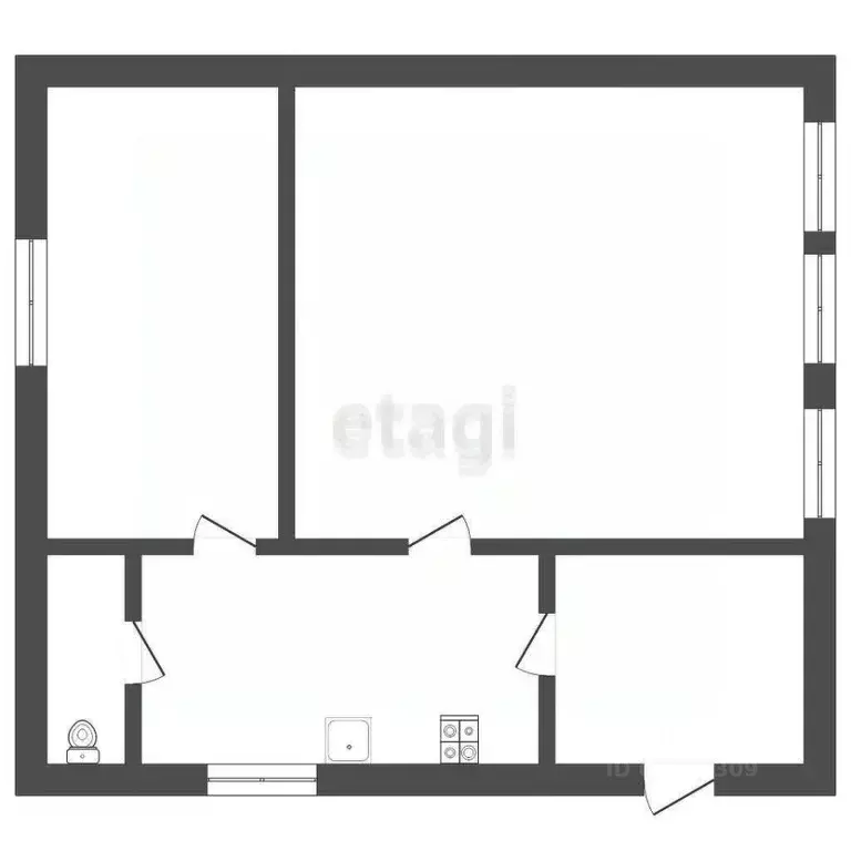 Дом в Мордовия, Лямбирский район, с. Атемар ул. Самодуровка, 45 (49 м) - Фото 2