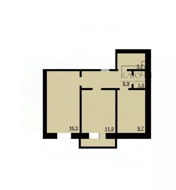 2-к кв. Башкортостан, Белорецк ул. Твердышева, 17/1 (52.6 м) - Фото 2