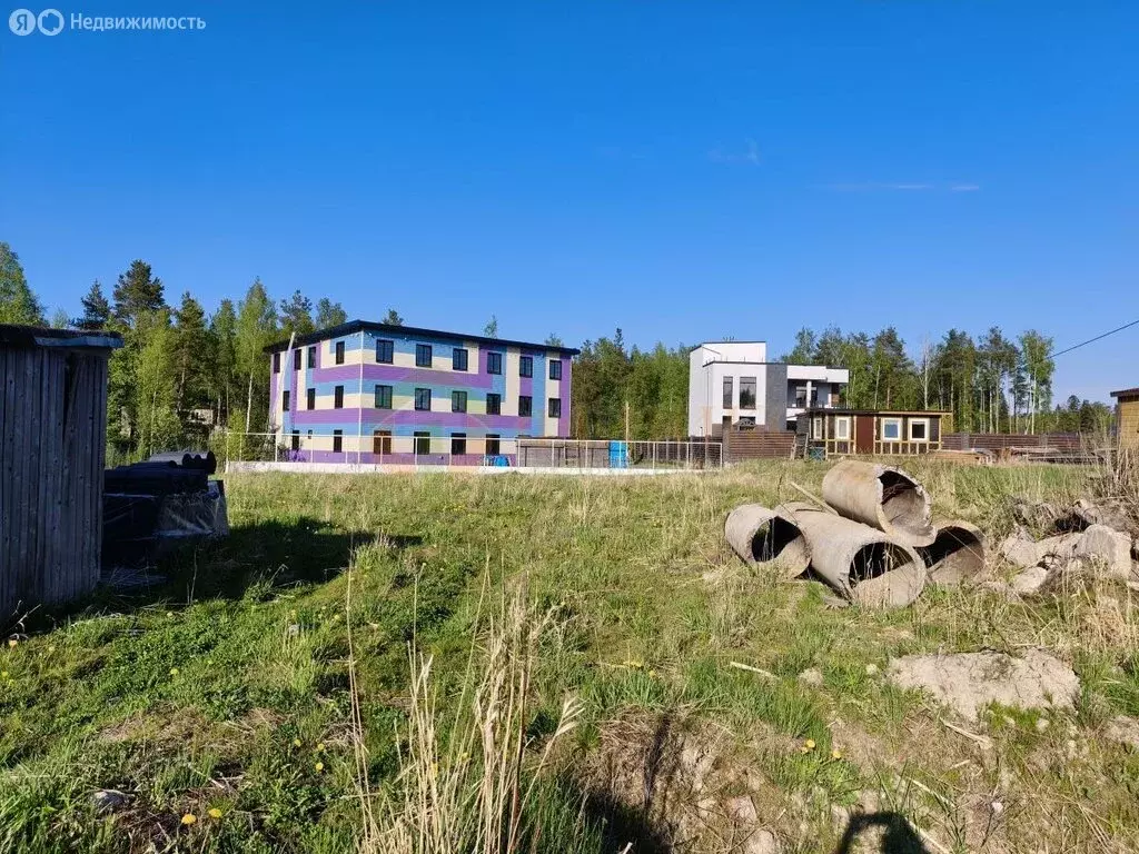 Участок в посёлок Парголово, Вокзальное шоссе (12 м) - Фото 1