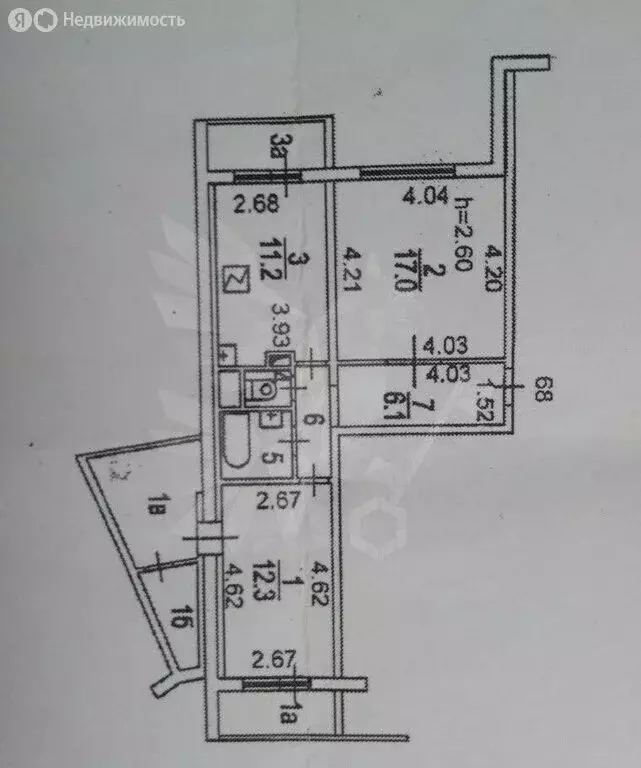 2-комнатная квартира: Москва, Мячковский бульвар, 3 (53 м) - Фото 2