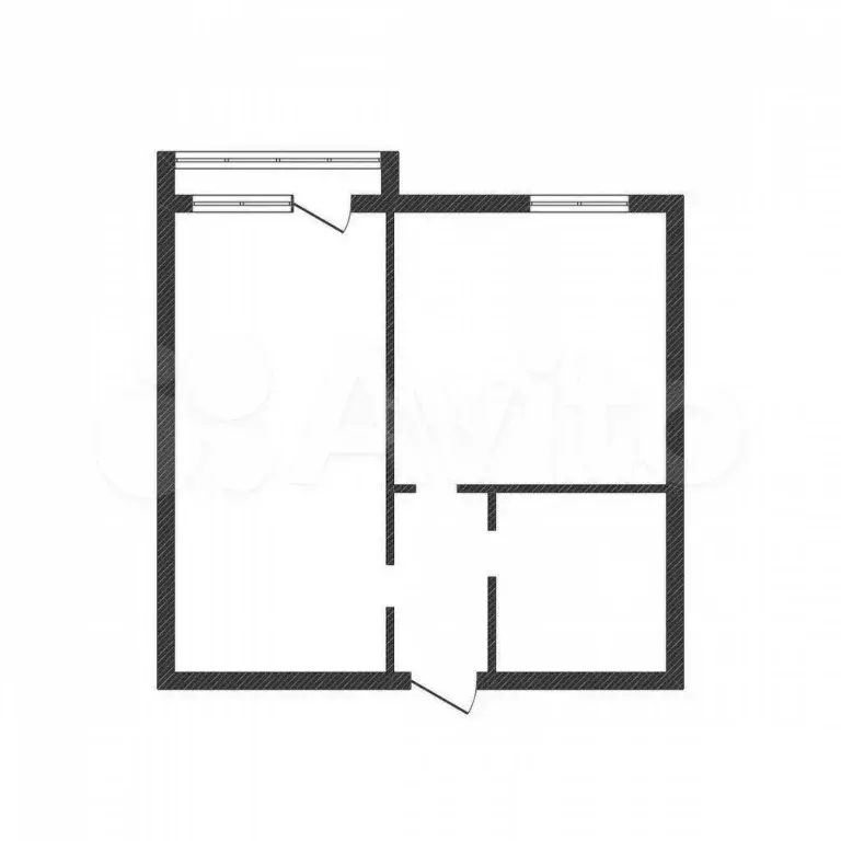 1-к. квартира, 37,5 м, 2/3 эт. - Фото 0