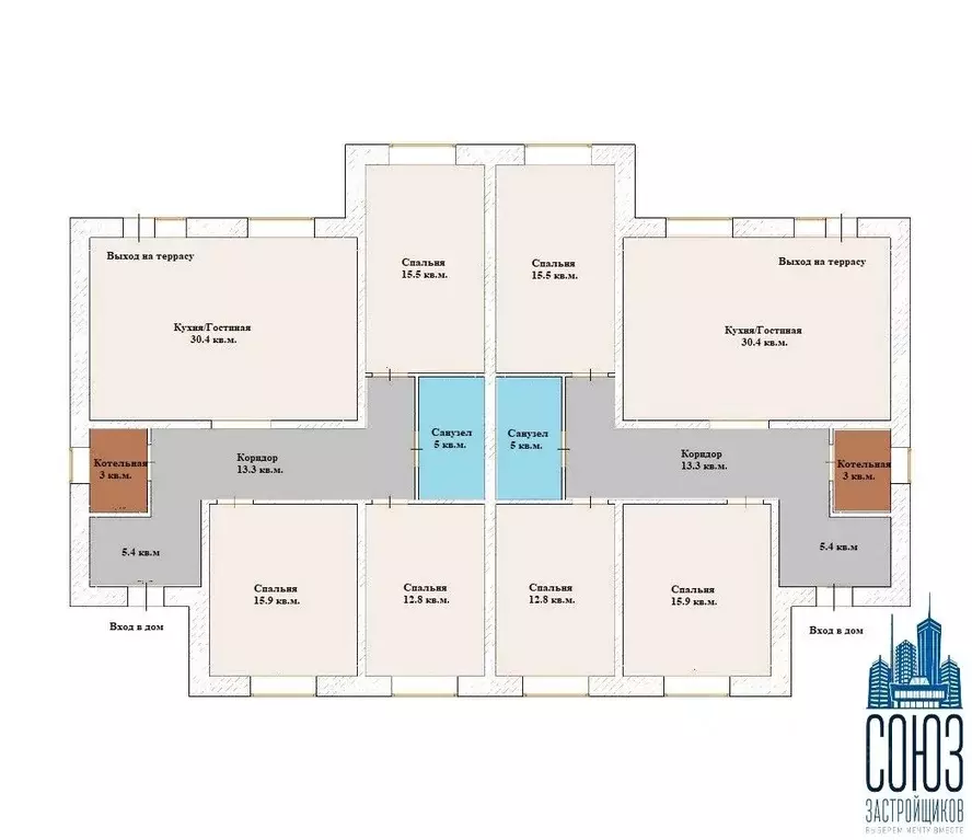 Таунхаус в Оренбургская область, Оренбургский район, с. Подгородняя ... - Фото 2