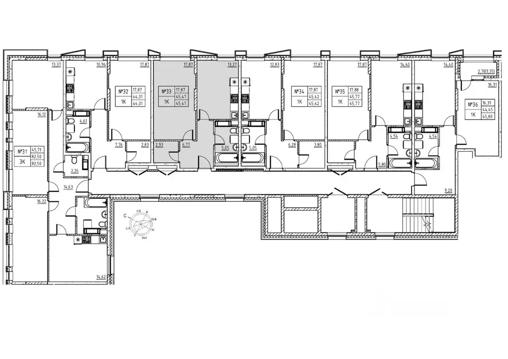 Свободной планировки кв. Московская область, Дубна ул. Понтекорво ... - Фото 1