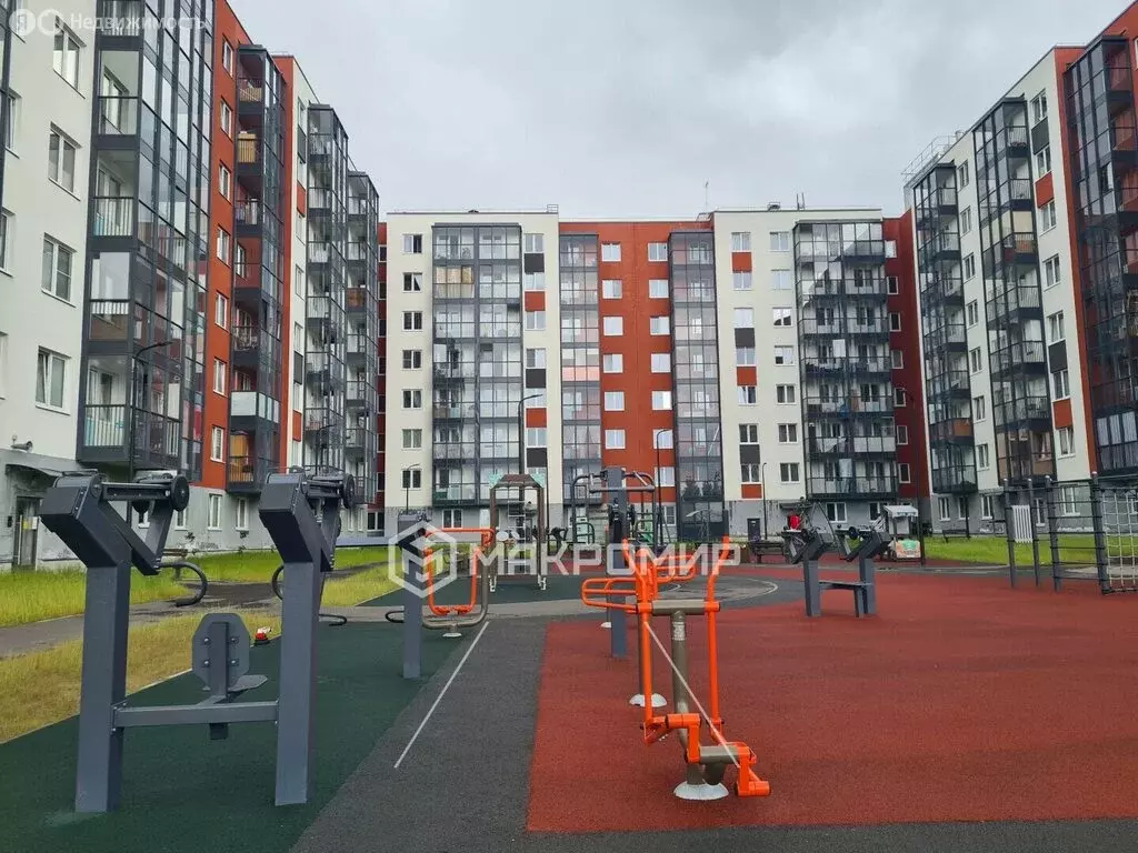1-комнатная квартира: городской посёлок Рощино, улица Строителей, 40 ... - Фото 1