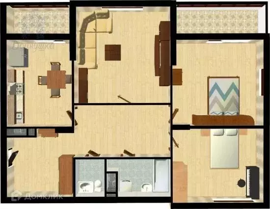 Продаётся 3-к квартира, 97.1 м - Фото 1