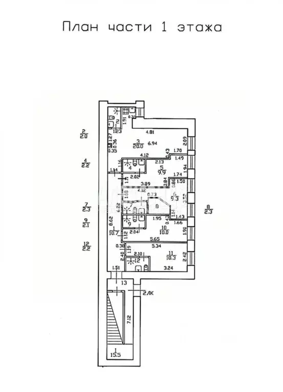 Студия Санкт-Петербург 11-я Васильевского острова линия, 58 (24.0 м) - Фото 2