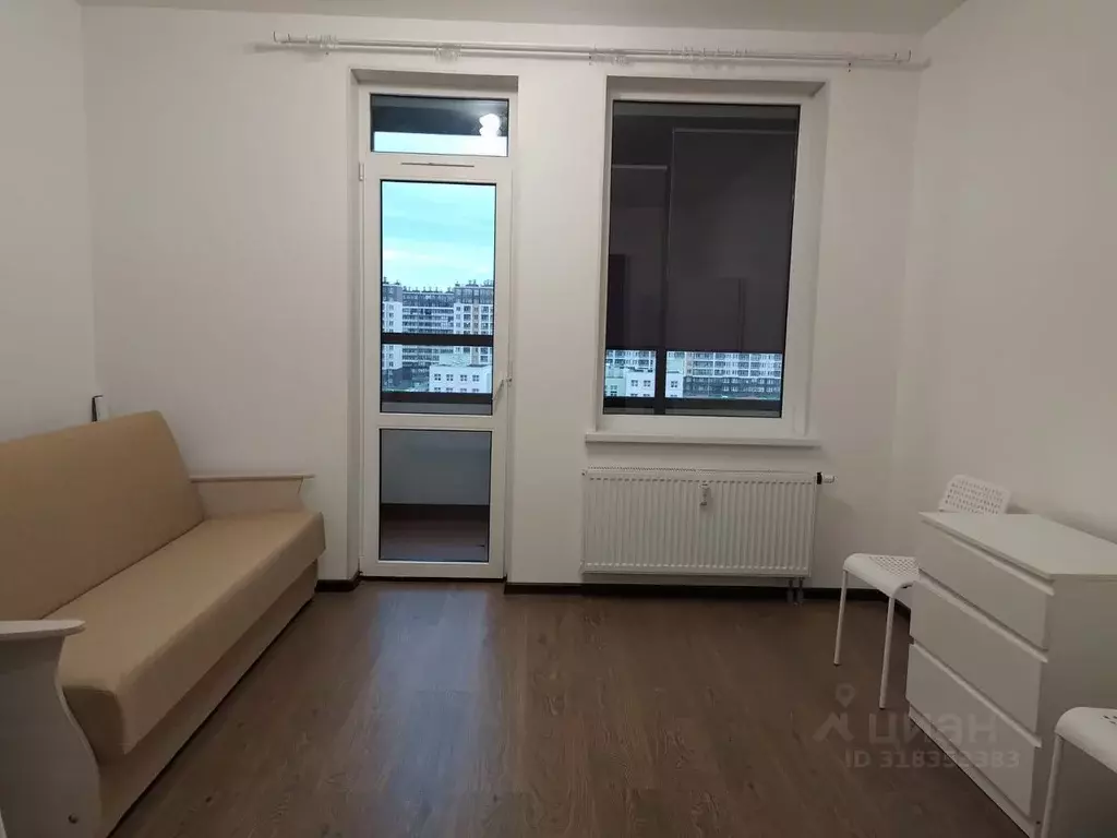 Студия Санкт-Петербург ул. Летчика Лихолетова, 14к3 (25.0 м) - Фото 1