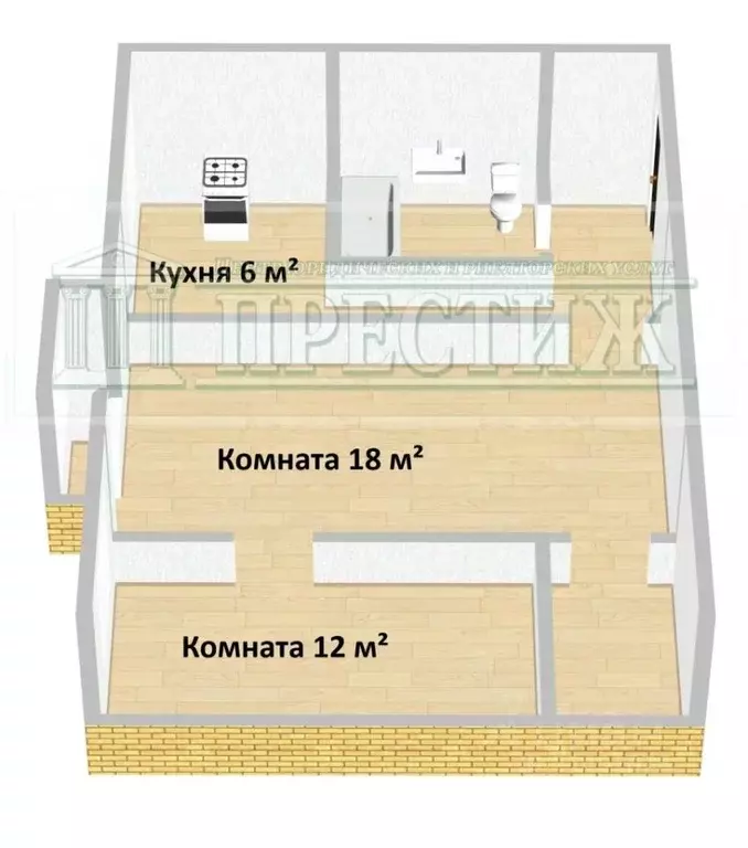 2-к кв. Ивановская область, Шуя ул. Свердлова, 113 (44.5 м) - Фото 1