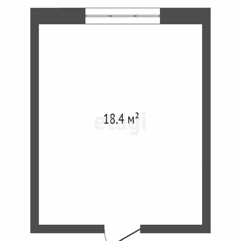 1к в -комнатной квартире (13 м) - Фото 1