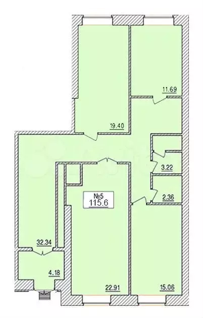 Продажа/аренда офиса за Камерным театром, 116 м - Фото 0