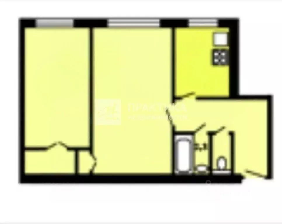 2-к кв. Москва Просторная ул., 15К2 (42.6 м) - Фото 2