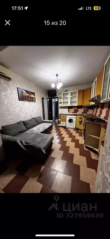 1-к кв. Адыгея, Тахтамукайский район, Яблоновский пгт пер. Гагарина, ... - Фото 1