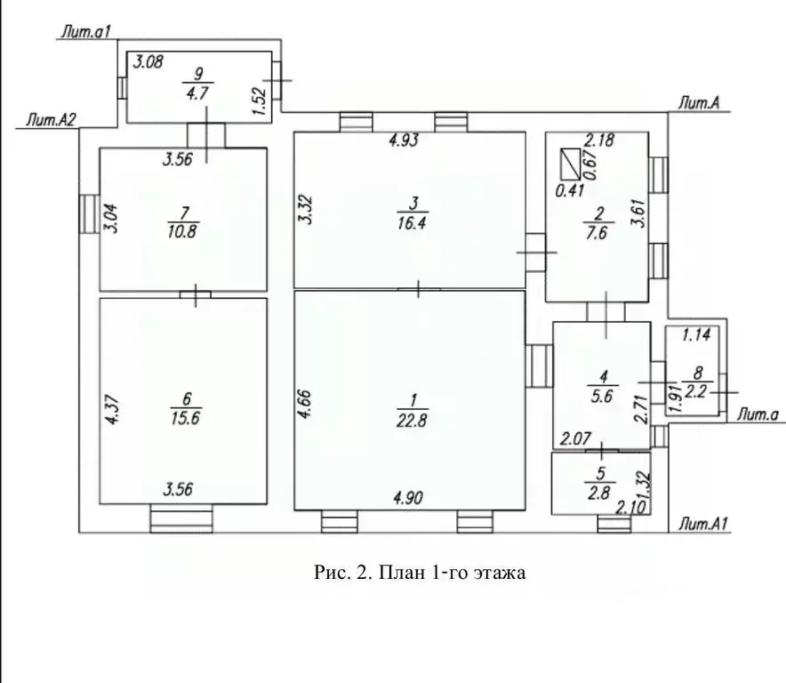 Дом в Татарстан, Казань ул. Ивана Поддубного, 50 (90 м) - Фото 2