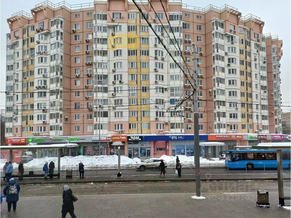 1-к кв. Москва ул. Новинки, 1 (49.1 м) - Фото 2