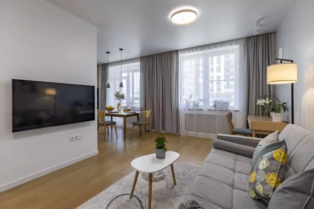 2-к кв. Санкт-Петербург просп. Героев, 35 (75.6 м) - Фото 0