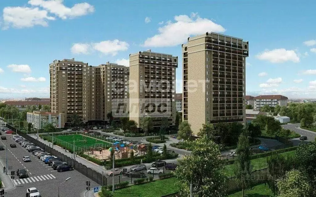 1-к кв. Краснодарский край, Краснодар ул. Имени Ф.И. Шаляпина, 30/1 ... - Фото 2