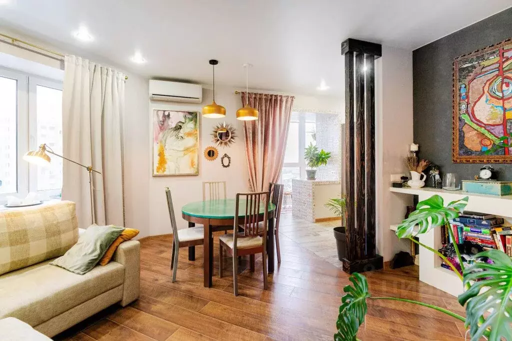 2-к кв. Омская область, Омск ул. Крупской, 14к4 (53.6 м) - Фото 2