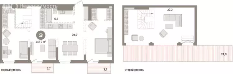 3-комнатная квартира: Екатеринбург, улица Шаумяна, 28 (147.2 м) - Фото 1