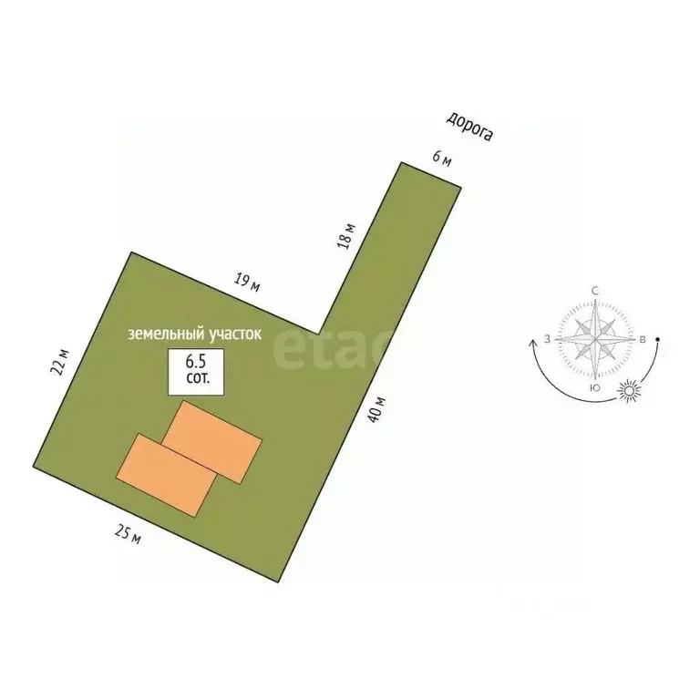 Дом в Крым, Симферопольский район, с. Доброе ул. Адалет (151 м) - Фото 1