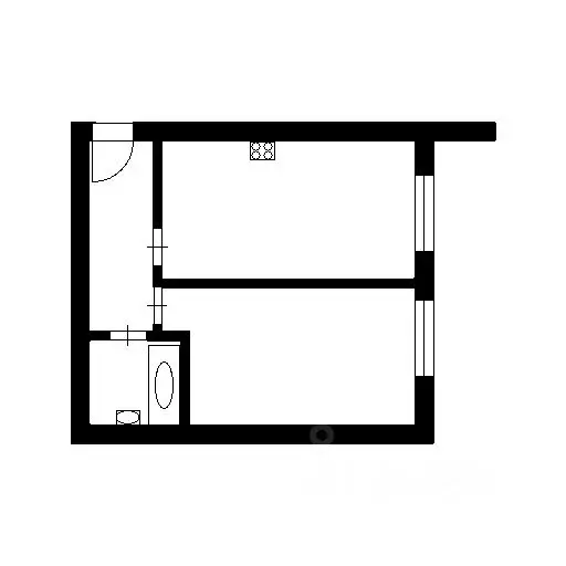 1-к кв. Московская область, Апрелевка Наро-Фоминский городской округ, ... - Фото 2