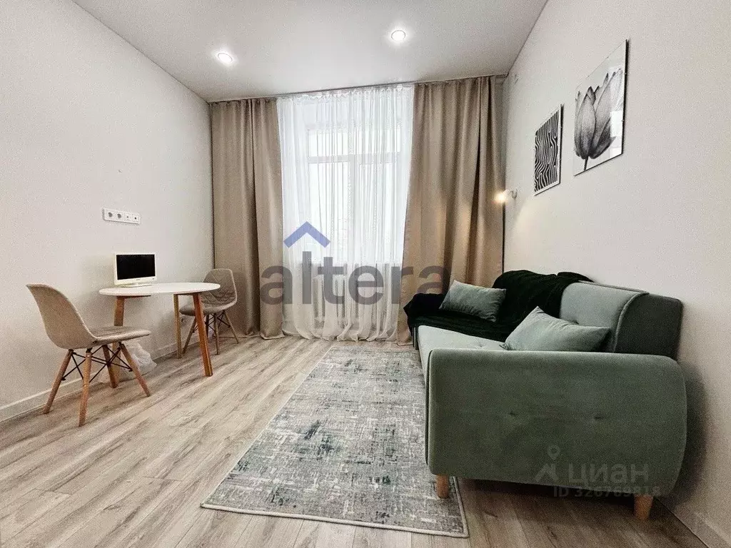 Студия Татарстан, Казань ул. Абжалилова, 1/82 (18.0 м) - Фото 1