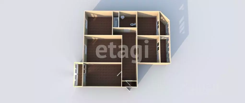 4-к кв. Сахалинская область, Южно-Сахалинск ул. А.О. Емельянова, 33 ... - Фото 2