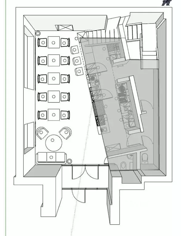 Помещение свободного назначения в Москва Мичуринский просп., 7К1 (220 ... - Фото 1