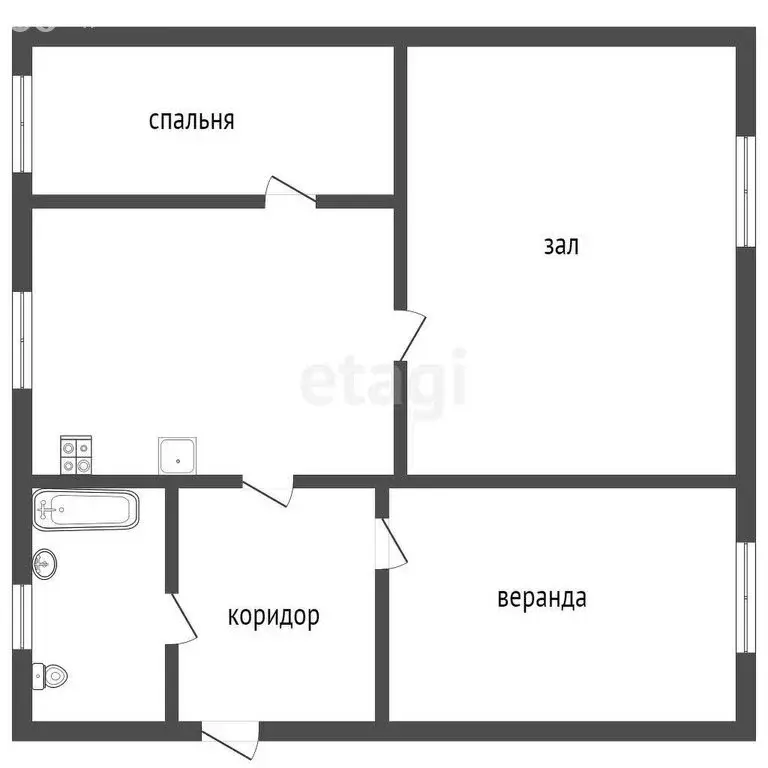 Дом в Упорово, улица Володарского (50 м) - Фото 2