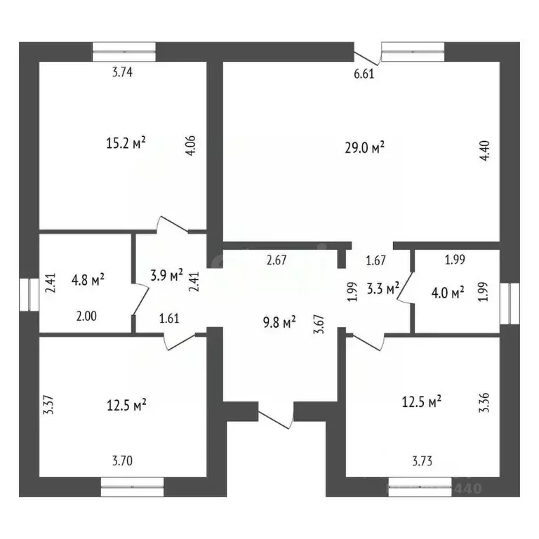 Дом в Тюменская область, Тюмень проезд Чемпионский (100 м) - Фото 1
