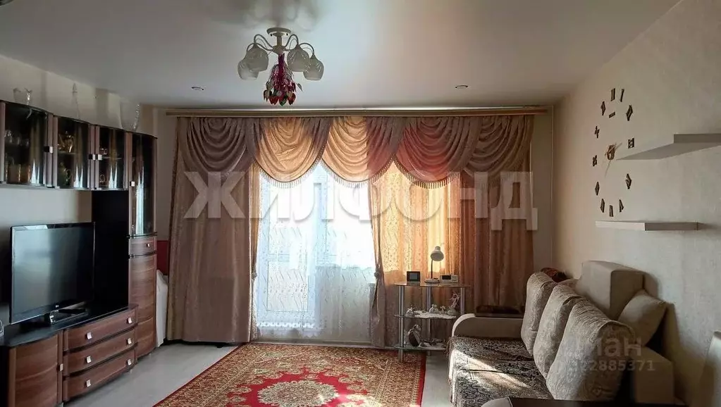 1-к кв. Новосибирская область, Новосибирск ул. Николая Сотникова, 16 ... - Фото 2