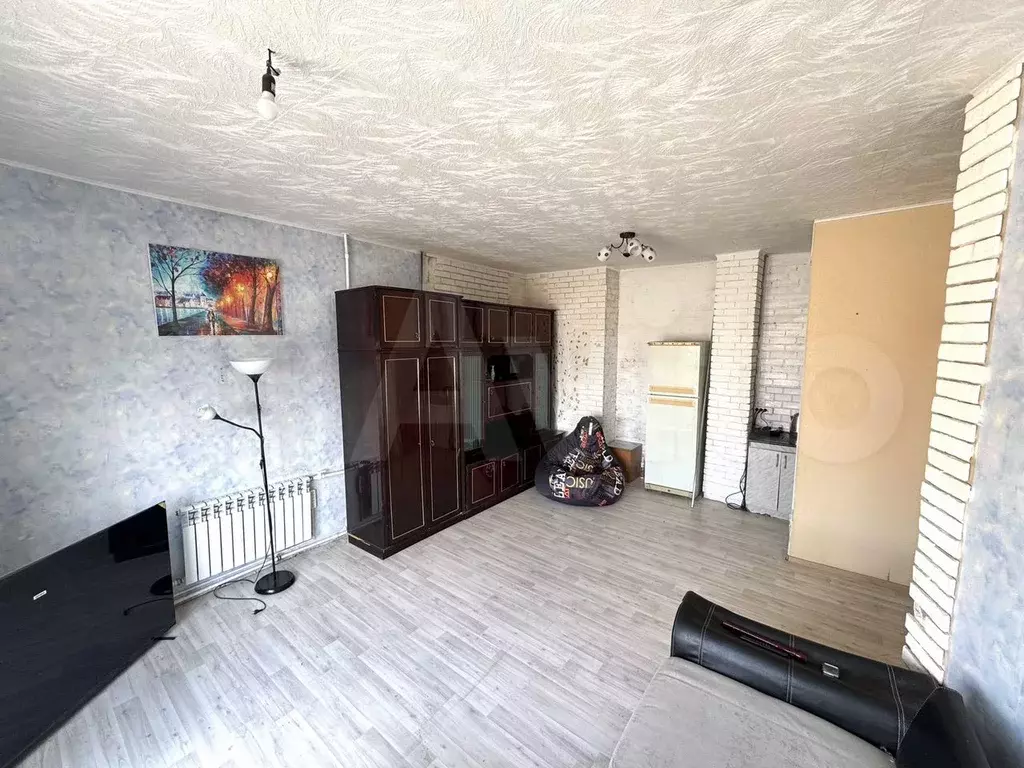 Квартира-студия, 34 м, 3/3 эт. - Фото 1