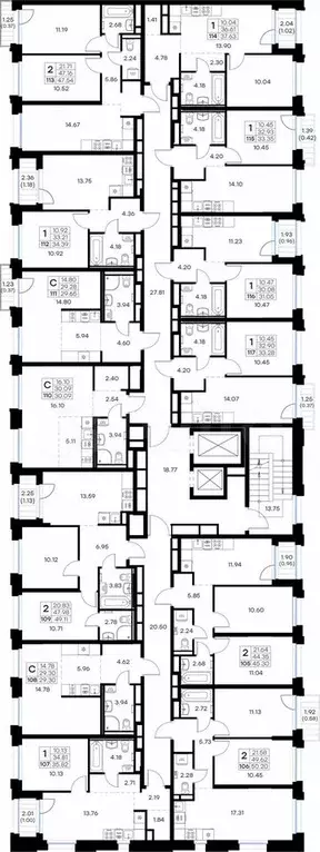 Квартира-студия, 29,3 м, 10/16 эт. - Фото 1