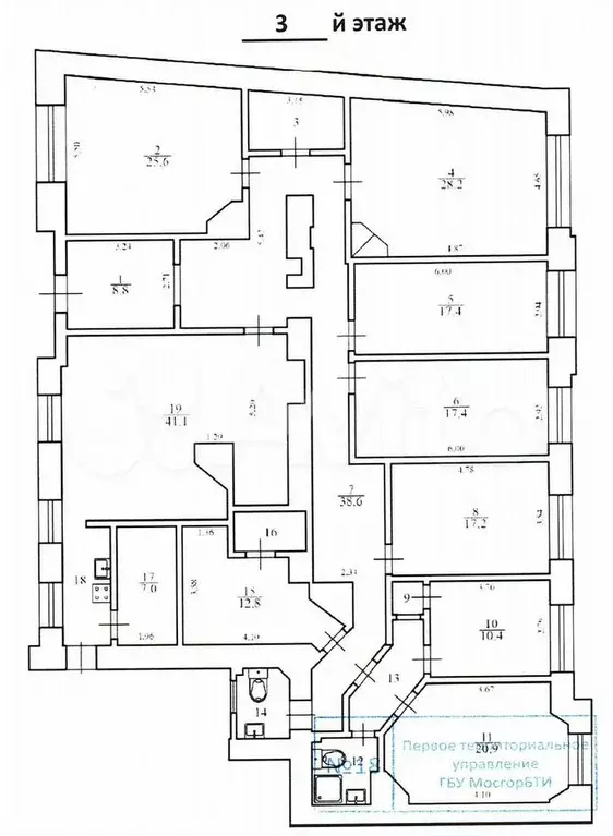 8-к. квартира, 273 м, 3/4 эт. - Фото 1