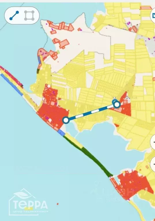 Участок в Крым, Сакский район, с. Штормовое  (6.76 сот.) - Фото 2