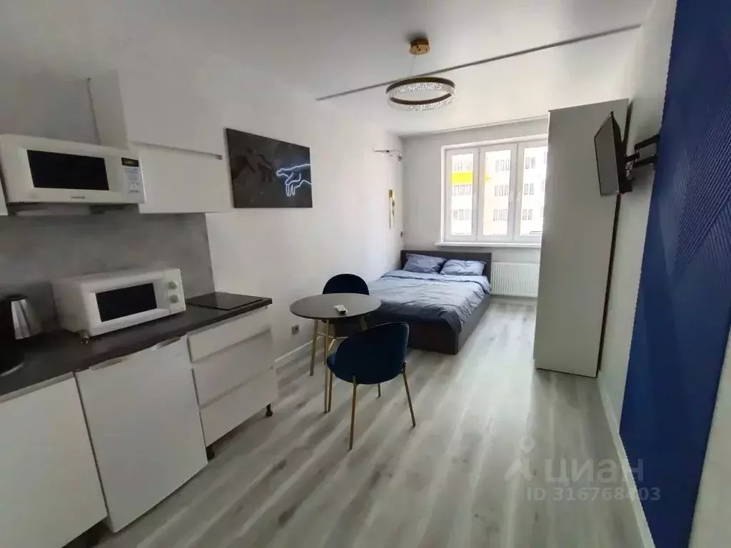 Студия Самарская область, Самара проезд 4-й, 67 (22.0 м) - Фото 1
