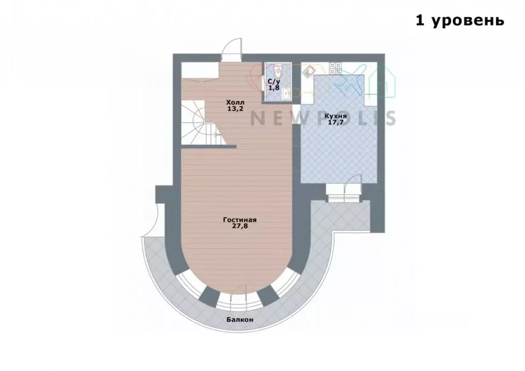 3-к кв. Алтайский край, Барнаул ул. Анатолия, 20 (126.5 м) - Фото 1