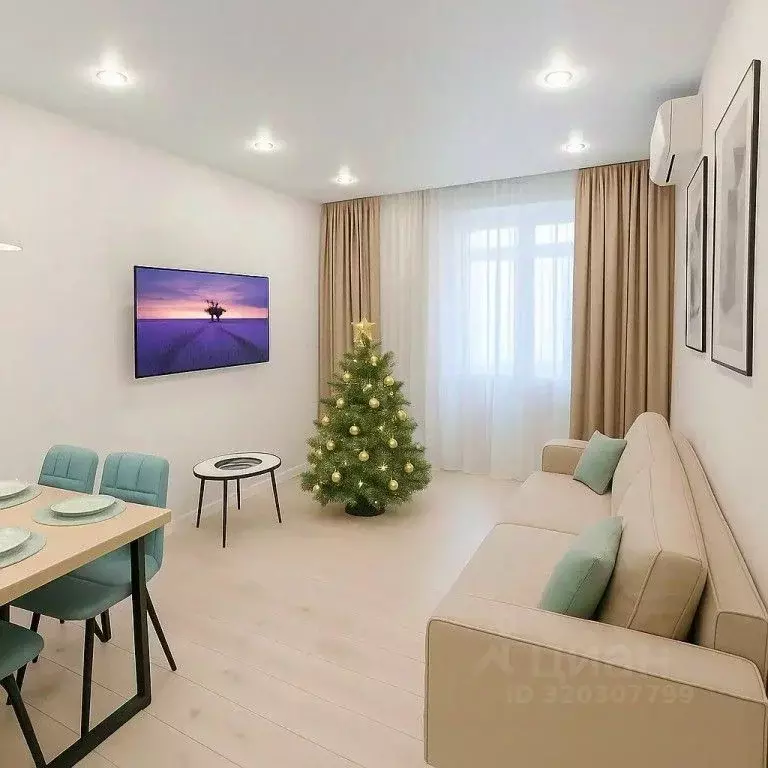 1-к кв. Крым, Симферополь пер. Мраморный, 36 (42.0 м) - Фото 0