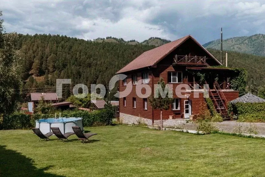 Дом в Алтай, Чемальский район, Элекмонарское с/пос, с. Элекмонар ул. ... - Фото 2