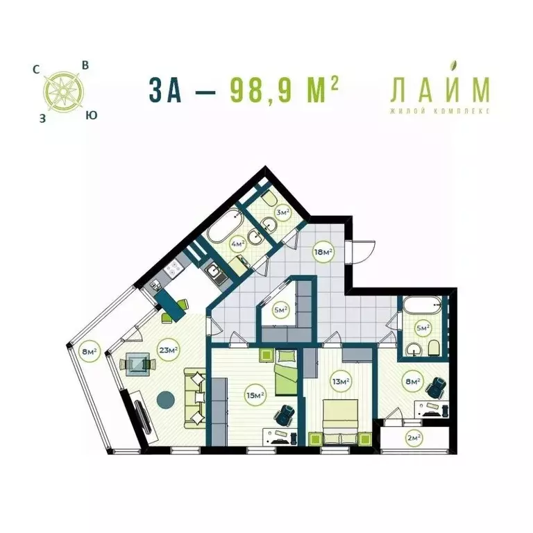 4-к кв. Приморский край, Владивосток Бам мкр,  (92.8 м) - Фото 0