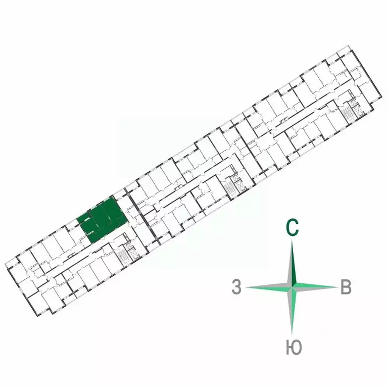 2-к кв. Владимирская область, Владимир бул. Сталинградский, 7 (59.1 м) - Фото 1