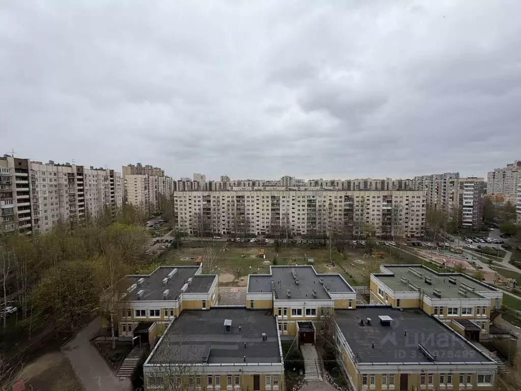 1-к кв. Санкт-Петербург ул. Кржижановского, 5К2 (41.6 м) - Фото 2