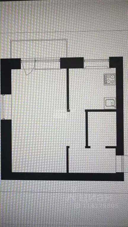 1-к кв. Челябинская область, Златоуст просп. Мира, 22 (32.3 м) - Фото 2