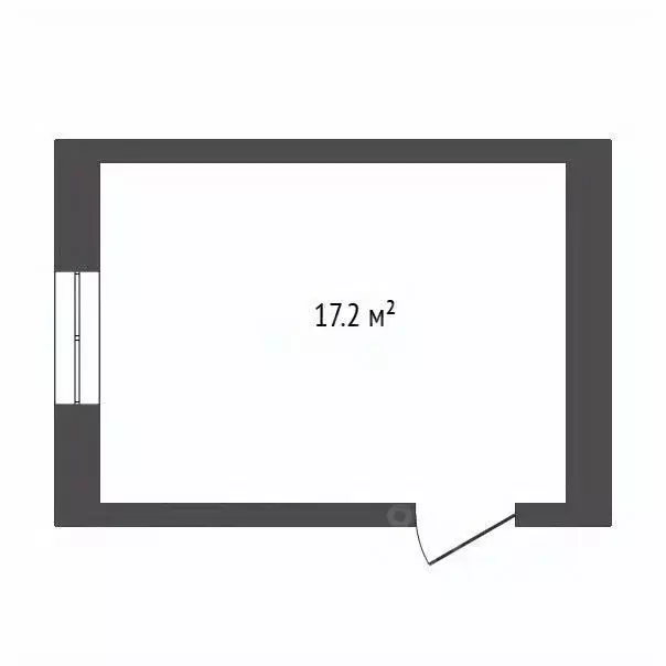 Комната Тюменская область, Тюмень Харьковская ул., 1 (17.2 м) - Фото 2