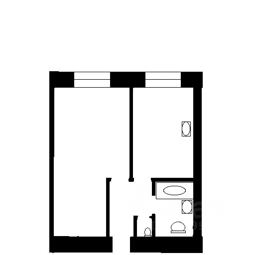 1-к кв. Санкт-Петербург Пулковская ул., 9К2 (32.0 м) - Фото 2