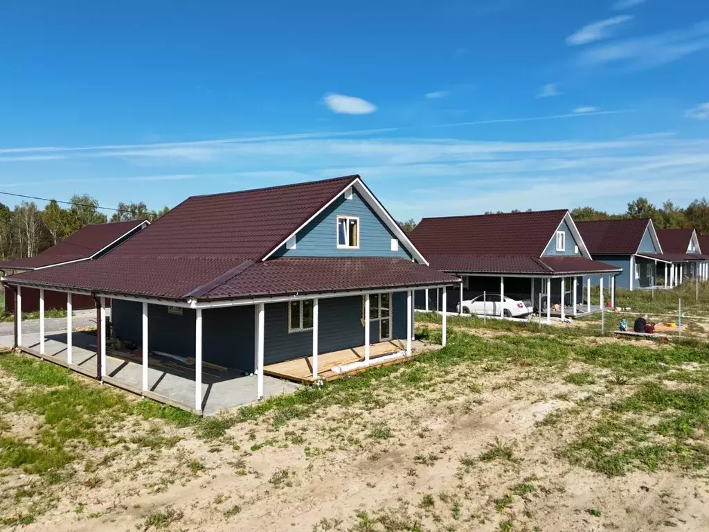 Дом в Калужская область, Совхоз Боровский с/пос, Волконское кп ул. ... - Фото 2